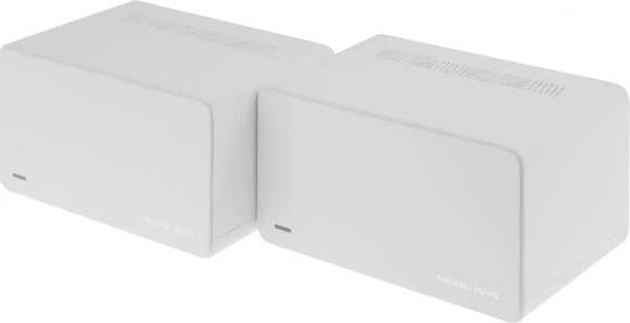 Бесшовный Mesh роутер Mercusys Halo H90X(2-pack) AX6000 10/100/1000BASE-TX белый (упак.:2шт) Бесшовный Mesh роутер Mercusys Halo H90X(2-pack) AX6000 10/100/1000BASE-TX белый (упак.:2шт)