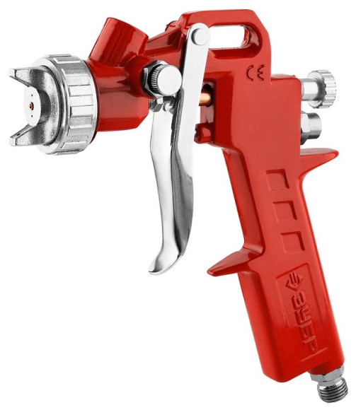 Краскораспылитель Зубр МС 200 225л/мин соп.:1.3мм бак:0.6л Краскораспылитель Зубр МС 200 225л/мин соп.:1.3мм бак:0.6л