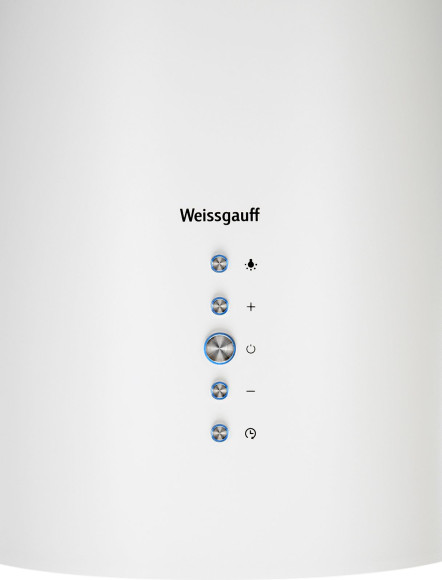 Вытяжка каминная Weissgauff Gracia WH белый управление: кнопочное (1 мотор) Вытяжка каминная Weissgauff Gracia WH белый управление: кнопочное (1 мотор)