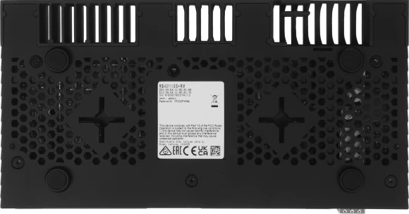 Роутер MikroTik RB4011iGS+RM 10/100/1000BASE-TX/SFP+ черный
