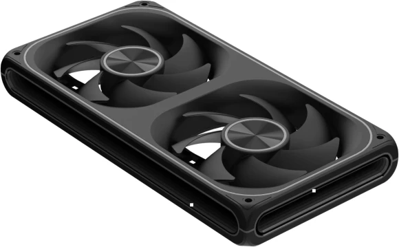 Вентилятор для корпуса Formula Air Fusion 2 LT Reverse ARGB 120х120x28 черный 4-pin 26.6дБ (упак.:2шт) (AIR FUSION 2 LT BK REVERSE) Ret