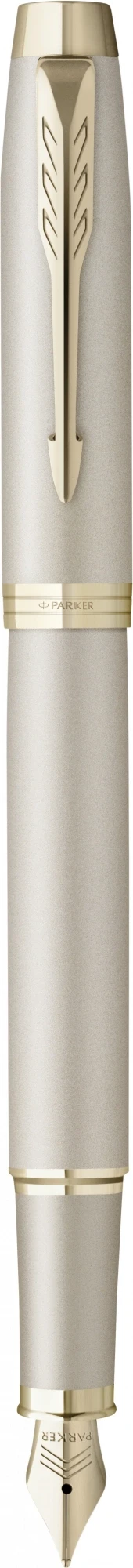 Ручка перьев. Parker IM Monochrome F328 (2172953) Champagne PVD F сталь нержавеющая подар.кор. Ручка перьев. Parker IM Monochrome F328 (2172953) Champagne PVD F сталь нержавеющая подар.кор.