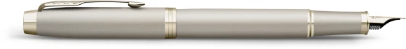 Ручка перьев. Parker IM Monochrome F328 (2172953) Champagne PVD F сталь нержавеющая подар.кор.