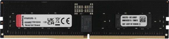 Память DDR5 Kingston KF560R32RB-16 16Gb DIMM ECC Reg PC5-48000 CL32 6000MHz Память DDR5 Kingston KF560R32RB-16 16Gb DIMM ECC Reg PC5-48000 CL32 6000MHz