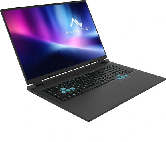 Ноутбук Maibenben X18A-R98957 Ryzen 9 8945HX 24Gb SSD1Tb NVIDIA GeForce RTX 5070 8Gb 18" IPS FHD+ (1920x1200) Windows 11 Home black WiFi BT Cam 5200mAh (X18A-R989570R3RHB4E10)