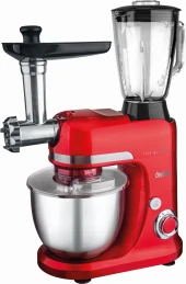Кухонная машина Domfy DSC-KM502 планетар.вращ. 2000Вт красный Кухонная машина Domfy DSC-KM502 планетар.вращ. 2000Вт красный