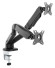 Кронштейн для мониторов Ultramounts UM705 черный 13"-27" макс.13кг настольный поворот и наклон верт.перемещ. Кронштейн для мониторов Ultramounts UM705 черный 13"-27" макс.13кг настольный поворот и наклон верт.перемещ.