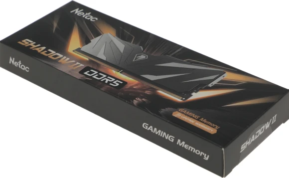 Память DDR5 16GB 4800MHz Netac NTSWD5P48SP-16K Shadow II RTL Gaming PC5-38400 CL40 DIMM 288-pin 1.1В Intel с радиатором Ret Память DDR5 16GB 4800MHz Netac NTSWD5P48SP-16K Shadow II RTL Gaming PC5-38400 CL40 DIMM 288-pin 1.1В Intel с радиатором Ret
