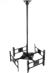 Кронштейн для телевизора Onkron CPRO2L-4 черный 32"-55" макс.154кг потолочный поворот и наклон Кронштейн для телевизора Onkron CPRO2L-4 черный 32"-55" макс.154кг потолочный поворот и наклон