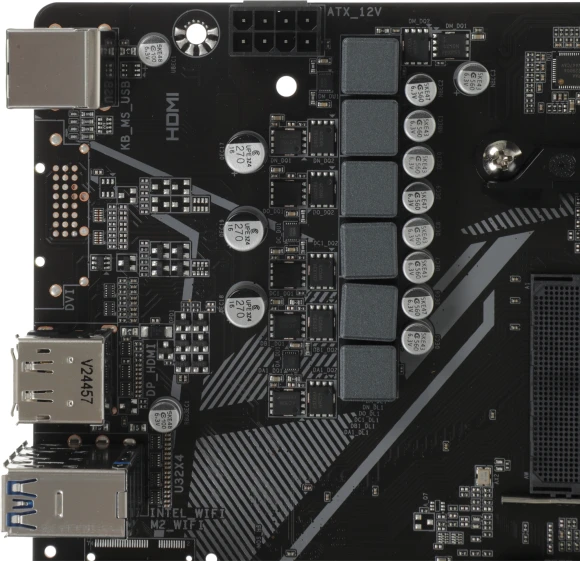 Материнская плата Gigabyte B550M K Soc-AM4 AMD B550 4xDDR4 mATX AC`97 8ch(7.1) GbLAN RAID+HDMI+DP Материнская плата Gigabyte B550M K Soc-AM4 AMD B550 4xDDR4 mATX AC`97 8ch(7.1) GbLAN RAID+HDMI+DP