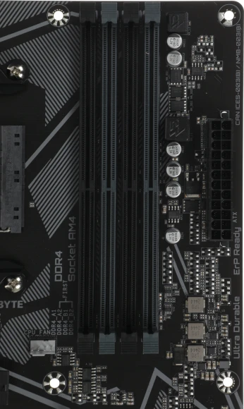 Материнская плата Gigabyte B550M K Soc-AM4 AMD B550 4xDDR4 mATX AC`97 8ch(7.1) GbLAN RAID+HDMI+DP Материнская плата Gigabyte B550M K Soc-AM4 AMD B550 4xDDR4 mATX AC`97 8ch(7.1) GbLAN RAID+HDMI+DP