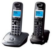 Р/Телефон Dect Panasonic KX-TG2512RU1 серый металлик (труб. в компл.:2шт) АОН Р/Телефон Dect Panasonic KX-TG2512RU1 серый металлик (труб. в компл.:2шт) АОН