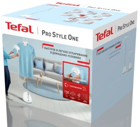 Отпариватель напольный Tefal IT2R04F1 2000Вт белый