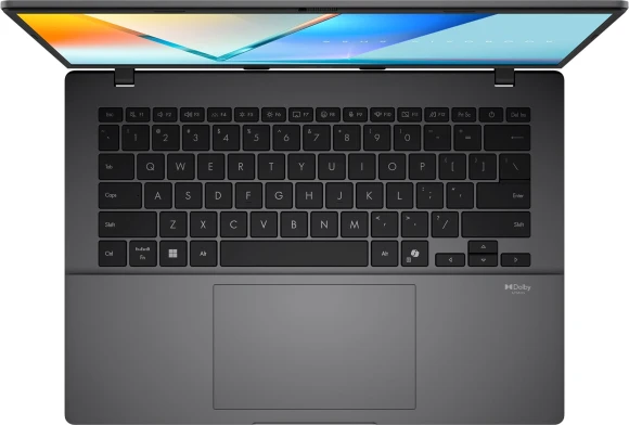 Ноутбук Asus VivoBook S14 S3407CA-LY134 Core Ultra 7 255H 32Gb SSD1Tb Intel Graphics 14" IPS WUXGA (1920x1200) без ОС grey WiFi BT Cam (90NB16J2-M00A30)