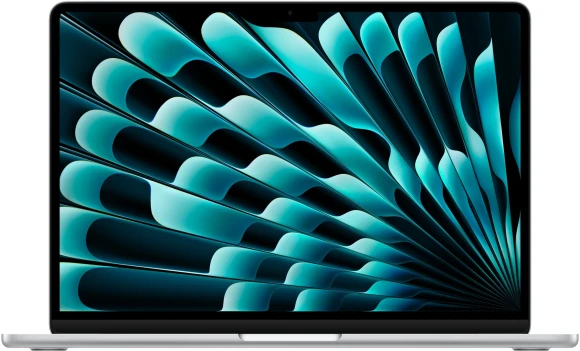 Ноутбук Apple MacBook Air A3241 M4 10 core 16Gb SSD512Gb/10 core GPU 15.3" Liquid Retina (2880x1864) macOS silver WiFi BT Cam (MW1H3LL/A)