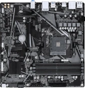 Материнская плата Gigabyte B550M X A ELITE Soc-AM4 AMD B550 4xDDR4 mATX AC`97 8ch(7.1) 2.5Gg RAID+HDMI+DP