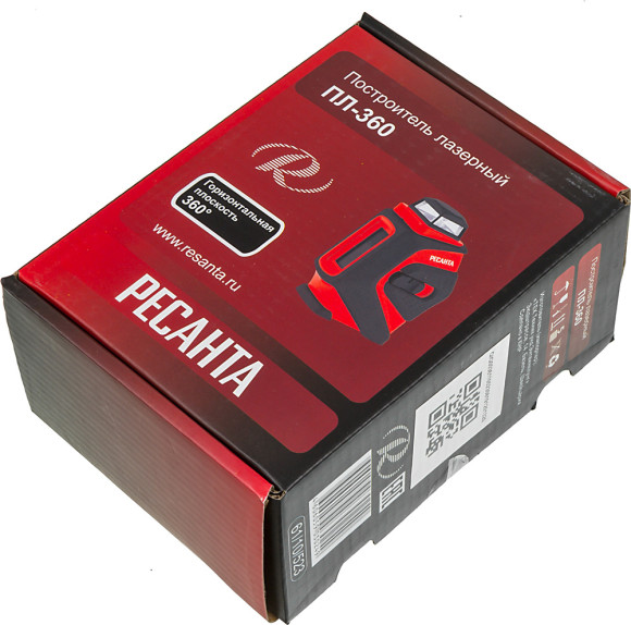 Нивелир лазерн. Ресанта ПЛ-360 2кл.лаз. 635нм цв.луч. красный 2луч. (61/10/523)