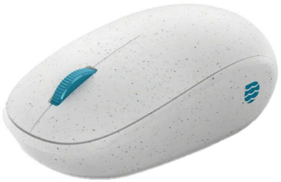 Мышь Microsoft Ocean Plastic Mouse светло-серый оптическая 4000dpi беспров. BT 2but (I38-00003)