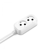 Сетевой удлинитель Buro BU-PSL2.5/W 5м (2 розетки) белый (пакет ПЭ) Сетевой удлинитель Buro BU-PSL2.5/W 5м (2 розетки) белый (пакет ПЭ)