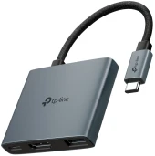 Разветвитель USB-C TP-Link UH5020C 2порт. серый