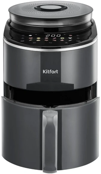 Аэрогриль Kitfort КТ-8155 4.5л 1500Вт серый