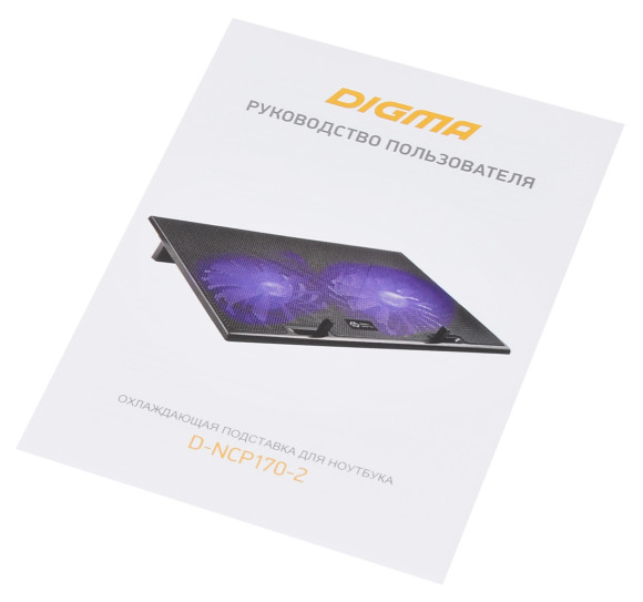 Подставка для ноутбука Digma D-NCP170-2 17"390x270x27мм 20дБ 2xUSB 2x 150ммFAN 600г черный Подставка для ноутбука Digma D-NCP170-2 17"390x270x27мм 20дБ 2xUSB 2x 150ммFAN 600г черный