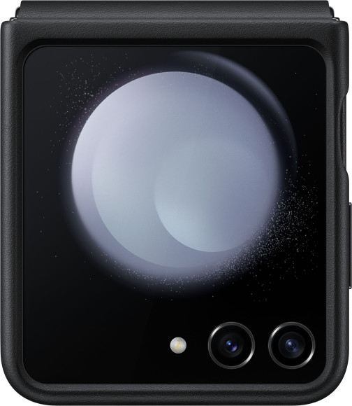 Чехол (клип-кейс) Samsung для Samsung Galaxy Z Flip5 Flap Eco-Leather Case B5 черный (EF-VF731PBEGRU) Чехол (клип-кейс) Samsung для Samsung Galaxy Z Flip5 Flap Eco-Leather Case B5 черный (EF-VF731PBEGRU)