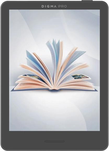 Электронная книга Digma pro Cosmic 6 6" E-Ink Kaleido 3 1072x1448 Touch Screen 1.8Ghz 3072/32Gb/SD/microSDHC/подсветка дисплея темно-серый (в компл.:обложка)