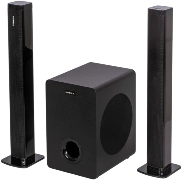 Саундбар Supra SSB-212 2.1 200Вт+400Вт черный