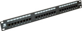Патч-панель Lanmaster LAN-PPI24S5E 19" 1U 24xRJ45 кат.5e STP