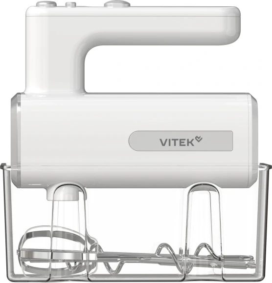 Миксер ручной Vitek VT-HM5005 800Вт белый/серебристый