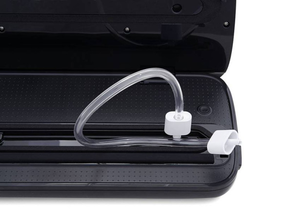 Вакуумный упаковщик Kitfort КТ-1502-2 110Вт черный/серый