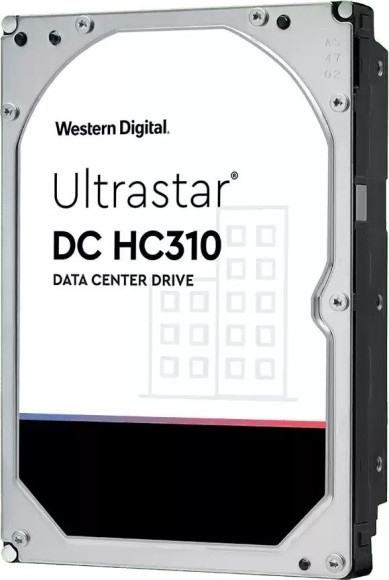 Жесткий диск WD SAS 3.0 4TB 0B36048/0B36539 HUS726T4TAL5204 Ultrastar DC HC310 (7200rpm) 256Mb 3.5"