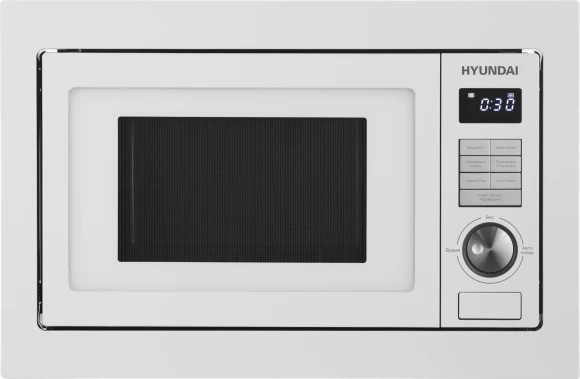 Микроволновая печь Hyundai HBW 2040 WG 20л. 800Вт белый (встраиваемая)
