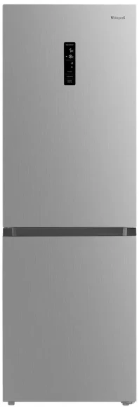 Холодильник Weissgauff WRK 185 Total NoFrost Inverter Inox 2-хкамерн. нержавеющая сталь инвертер