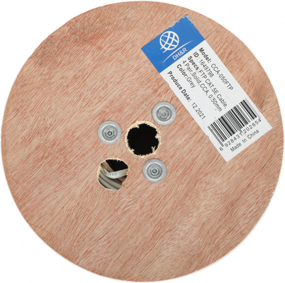 Кабель сетевой Ningbo FTP 4 пары cat.5E solid 0.5мм CCA molded 305м серый Кабель сетевой Ningbo FTP 4 пары cat.5E solid 0.5мм CCA molded 305м серый