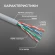 Кабель сетевой Ningbo FTP 4 пары cat.5E solid 0.5мм CCA molded 305м серый Кабель сетевой Ningbo FTP 4 пары cat.5E solid 0.5мм CCA molded 305м серый