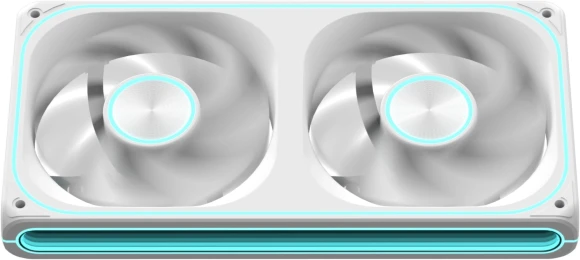 Вентилятор для корпуса Formula Air Fusion 2 LT ARGB 120х120x28 белый 4-pin 24.8дБ (упак.:2шт) (AIR FUSION 2 LT WH) Ret