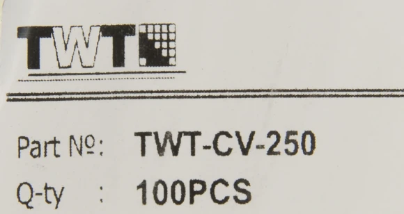 Стяжка пластиковая Lanmaster TWT-CV-250 250x4.5мм (упак:100шт) нейлон 6.6 внутри помещений
