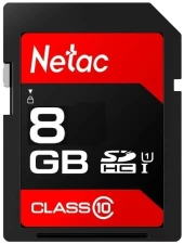 Флеш карта SDHC 8GB Netac NT02P600STN-008G-R P600 w/o adapter Флеш карта SDHC 8GB Netac NT02P600STN-008G-R P600 w/o adapter