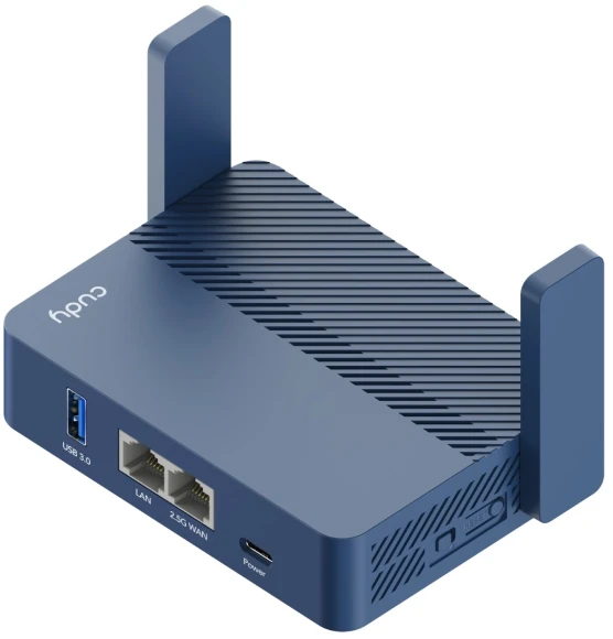 Роутер беспроводной Cudy WR6500 BE6500 10/100/1000BASE-T черный