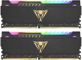 Память DDR4 2x32GB 3600MHz Patriot PVSR464G360C0K Viper Steel RGB RTL Gaming PC4-28800 CL20 DIMM 288-pin 1.35В dual rank с радиатором Ret Память DDR4 2x32GB 3600MHz Patriot PVSR464G360C0K Viper Steel RGB RTL Gaming PC4-28800 CL20 DIMM 288-pin 1.35В dual rank с радиатором Ret