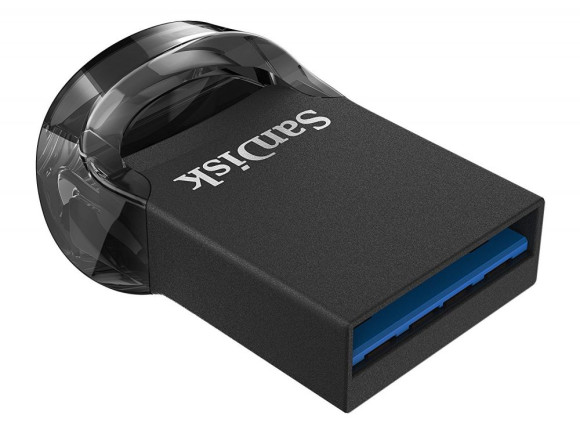 Флеш Диск Sandisk 32Gb ULTRA FIT SDCZ430-032G-G46 USB3.1 черный
