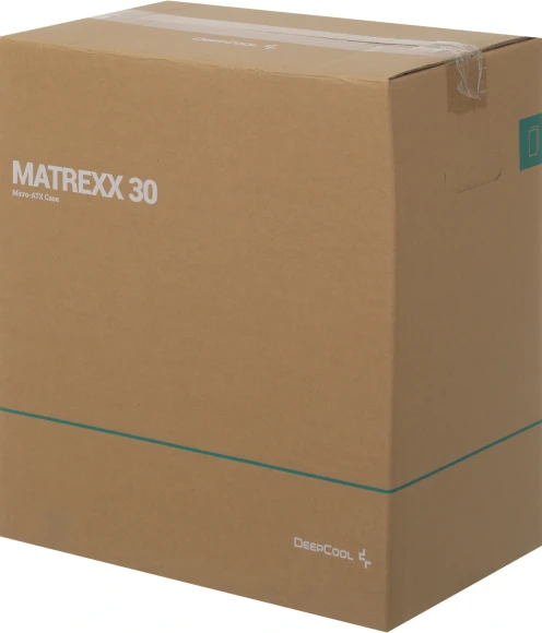 Корпус Deepcool MATREXX 30 черный без БП mATX 1x120mm 1xUSB2.0 1xUSB3.0 audio bott PSU