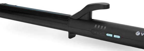 Щипцы Vitek Aquamarine VT-2313 60Вт черный макс.темп.:200С покрытие:керамическое