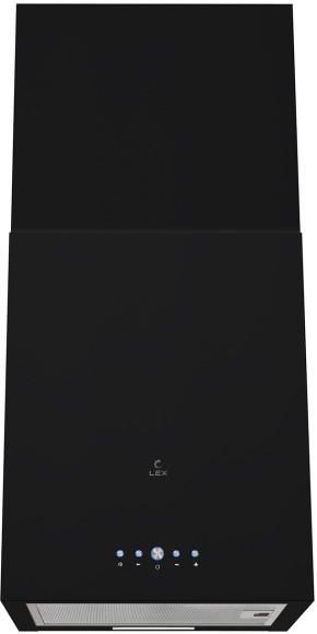 Вытяжка каминная Lex Mono 400 черный управление: кнопочное (1 мотор)