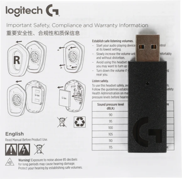 Наушники с микрофоном Logitech G733 Lightspeed черный накладные Radio оголовье (981-000867) Наушники с микрофоном Logitech G733 Lightspeed черный накладные Radio оголовье (981-000867)