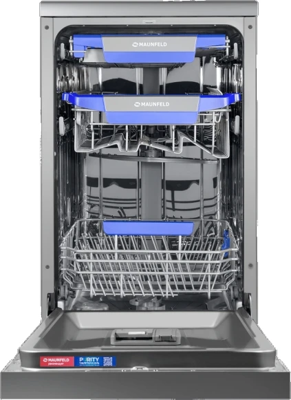 Посудомоечная машина Maunfeld MWF45331S Inverter нержавеющая сталь (узкая) инвертор