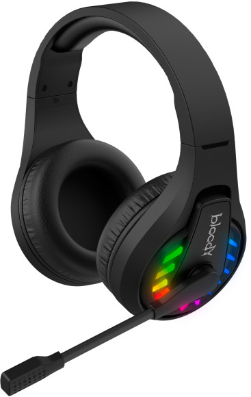 Наушники с микрофоном A4Tech Bloody GR230 черный мониторные BT оголовье (GR230) Наушники с микрофоном A4Tech Bloody GR230 черный мониторные BT оголовье (GR230)