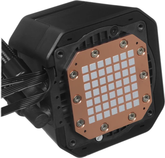 Система водяного охлаждения Deepcool LM360 ARGB Soc-AM5/AM4/1200/1700/1851 черный 4-pin 19-36dB Al LCD 250W 1729gr Ret (R-LM360-BKDMMC-1)